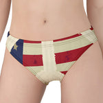 American Peace Flag Print Women's Panties