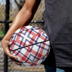 American Plaid Pattern Print Basketball