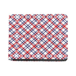 American Plaid Pattern Print Bifold Wallet