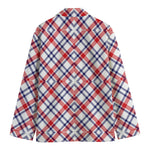 American Plaid Pattern Print Men's Blazer