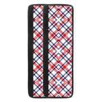 American Plaid Pattern Print Refrigerator Handle Covers