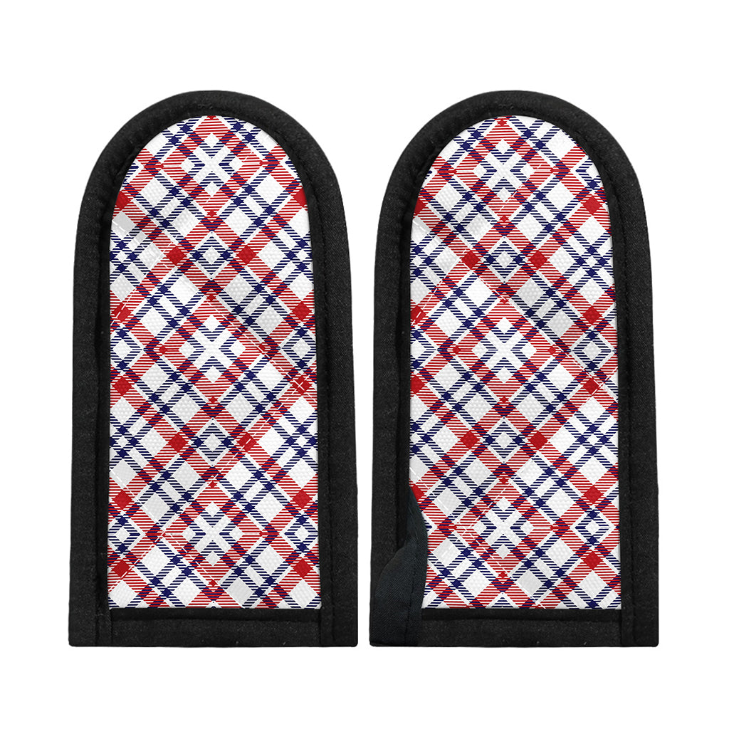 American Plaid Pattern Print Skillet Handle Cover