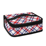 American Plaid Pattern Print Small Lunch Bag