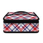 American Plaid Pattern Print Small Lunch Bag