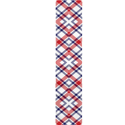 American Plaid Pattern Print Table Runner