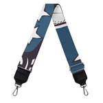 American Skull With Sunglasses Print Bag Strap