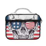 American Skull With Sunglasses Print Briefcase Bible Bag