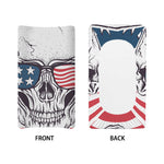 American Skull With Sunglasses Print Changing Pad Cover