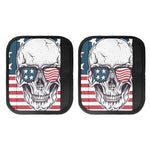 American Skull With Sunglasses Print Handle Covers