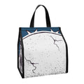 American Skull With Sunglasses Print Insulated Lunch Tote