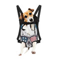 American Skull With Sunglasses Print Pet Carrier Backpack