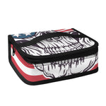 American Skull With Sunglasses Print Small Lunch Bag