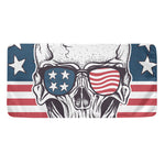 American Skull With Sunglasses Print Towel