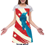 American Statue of Liberty Print Adjustable Apron