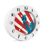 American Statue of Liberty Print Alarm Clock
