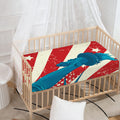 American Statue of Liberty Print Baby Crib Sheet