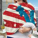 American Statue of Liberty Print Baby Seat Cover