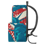 American Statue of Liberty Print Backpack
