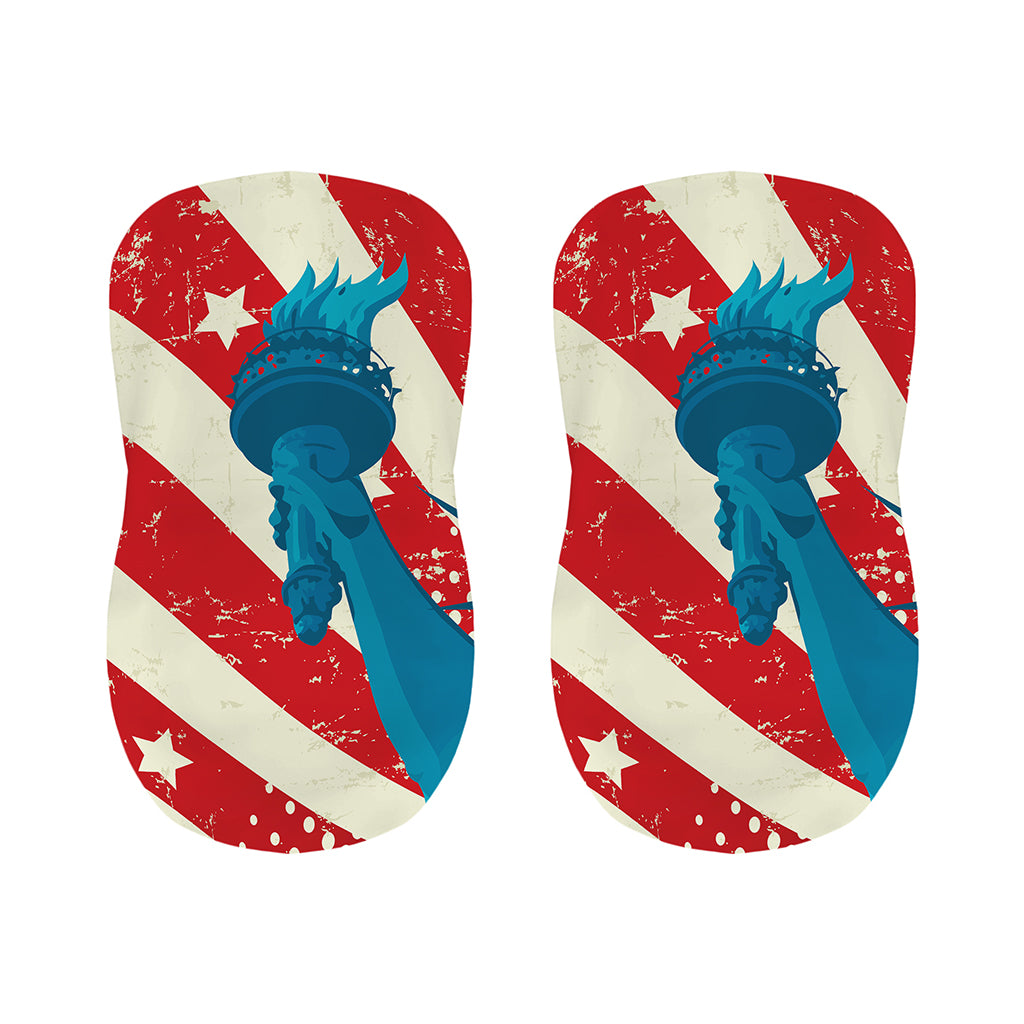 American Statue of Liberty Print Bar Stool Covers