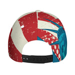 American Statue of Liberty Print Baseball Cap
