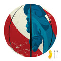 American Statue of Liberty Print Basketball