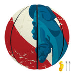 American Statue of Liberty Print Basketball