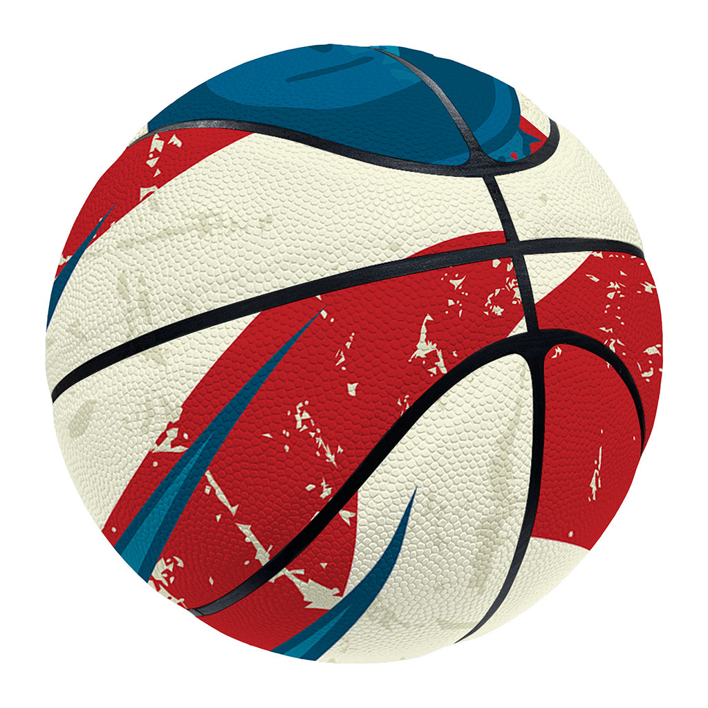 American Statue of Liberty Print Basketball