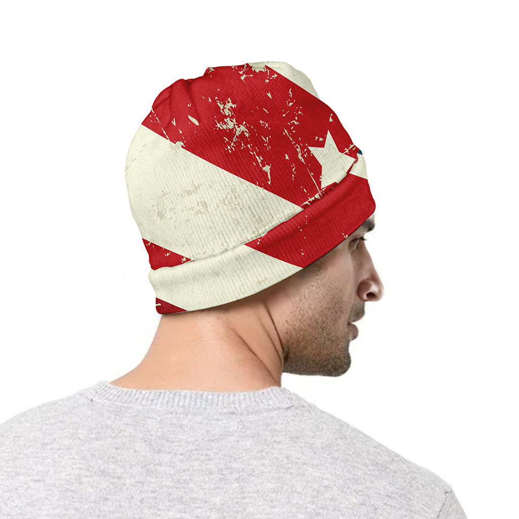 American Statue of Liberty Print Beanie