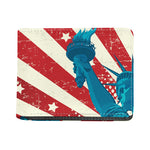 American Statue of Liberty Print Bifold Wallet