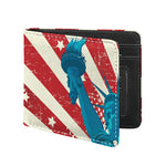American Statue of Liberty Print Bifold Wallet
