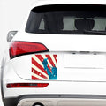 American Statue of Liberty Print Car Sticker