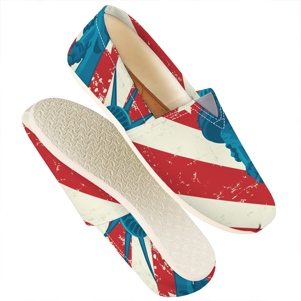 American Statue of Liberty Print Casual Shoes