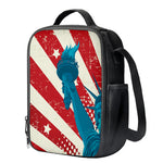 American Statue of Liberty Print Crossbody Lunch Bag