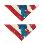 American Statue of Liberty Print Dog Bandana