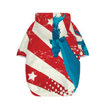 American Statue of Liberty Print Dog Zip Up Hoodie
