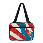 American Statue of Liberty Print Double Strap Bible Bag