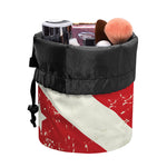 American Statue of Liberty Print Drawstring Makeup Bag