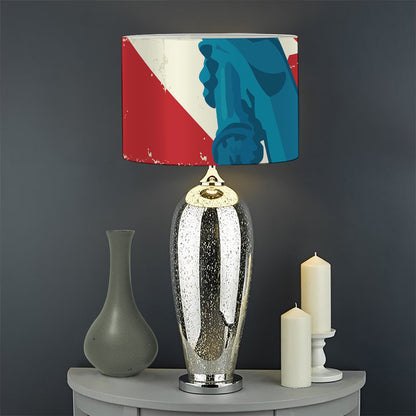 American Statue of Liberty Print Drum Lamp Shade