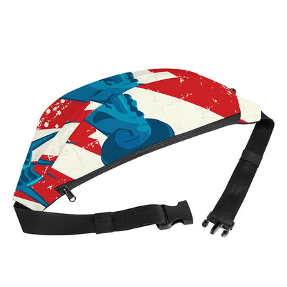 American Statue of Liberty Print Fanny Pack