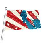 American Statue of Liberty Print Flag