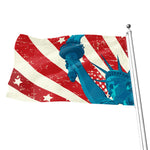 American Statue of Liberty Print Flag