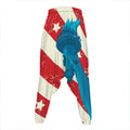American Statue of Liberty Print Hammer Pants