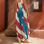 American Statue of Liberty Print Harem Pants