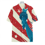 American Statue of Liberty Print Hawaiian Shirt