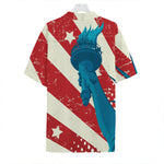 American Statue of Liberty Print Hawaiian Shirt