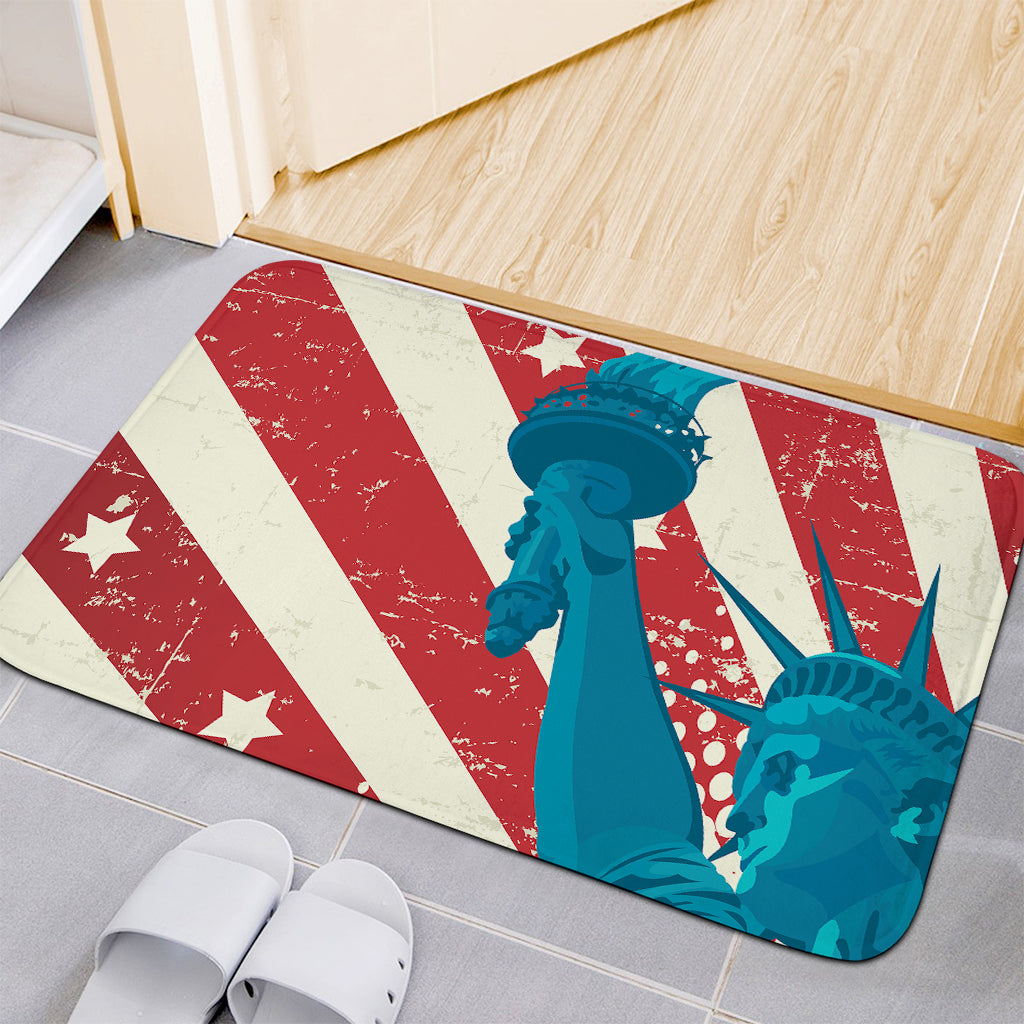 American Statue of Liberty Print Indoor Door Mat
