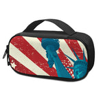 American Statue of Liberty Print Insulin Cooler Travel Case