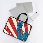 American Statue of Liberty Print Laptop Sleeve With Handle