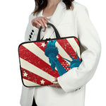 American Statue of Liberty Print Laptop Sleeve With Handle