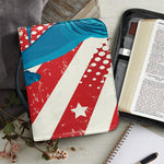 American Statue of Liberty Print Leather Bible Cover